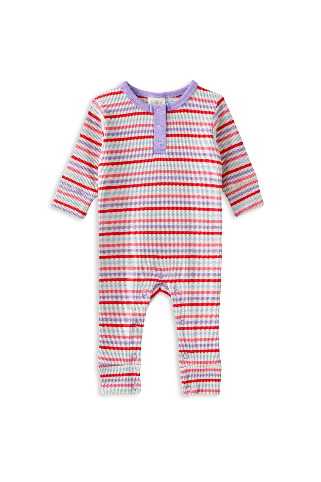 Jellybean Waffle Romper