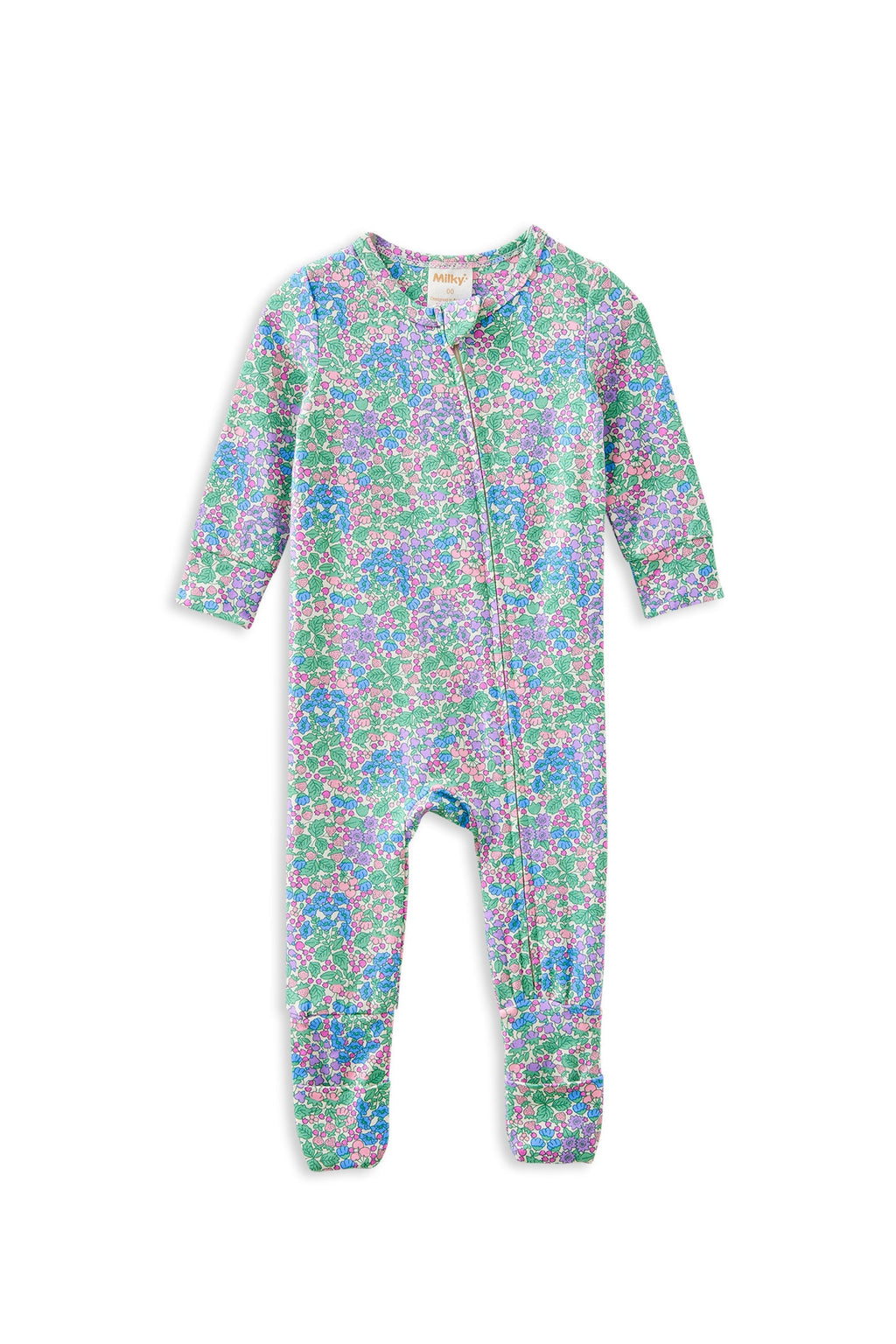 Forget Me Not Zip Romper