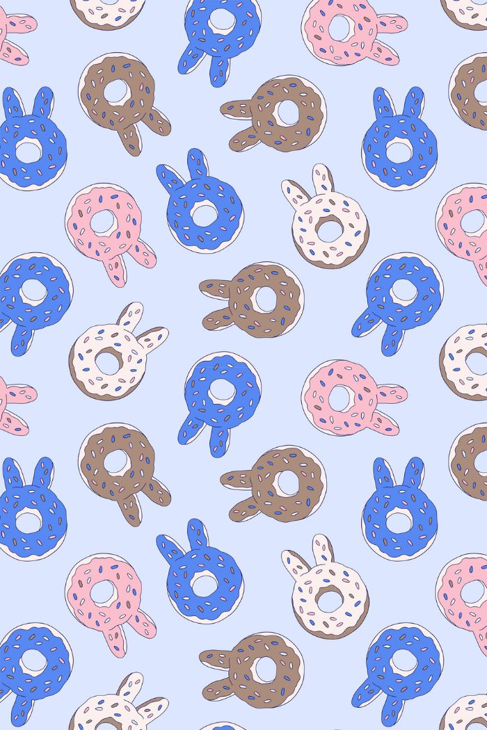 Donut Bunny Zip Romper
