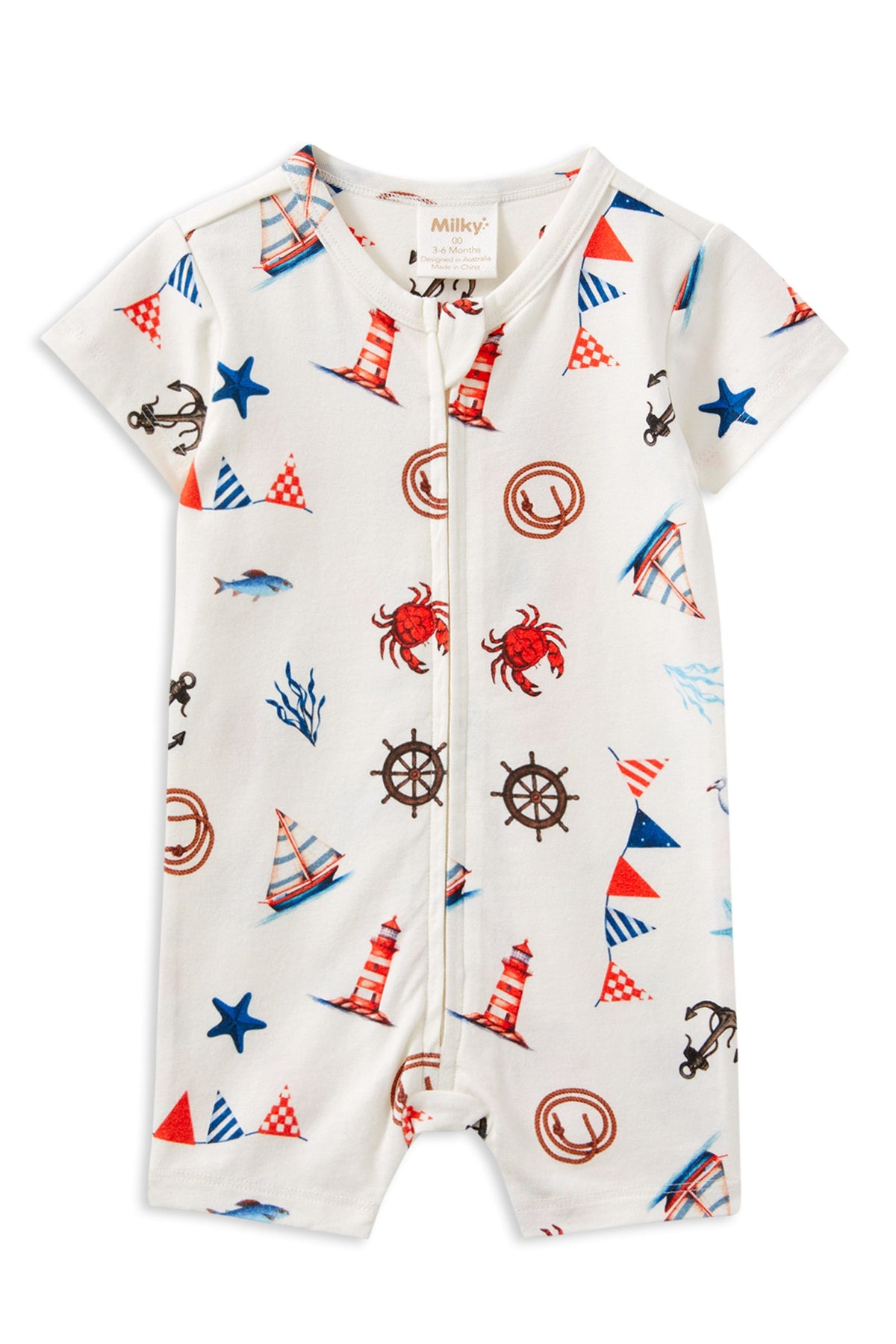 Seaside Zip Romper