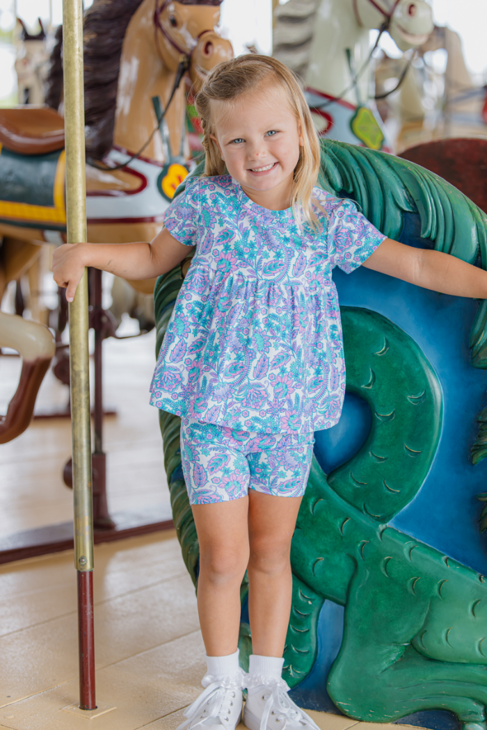 Paisley Bloom Swing Tee