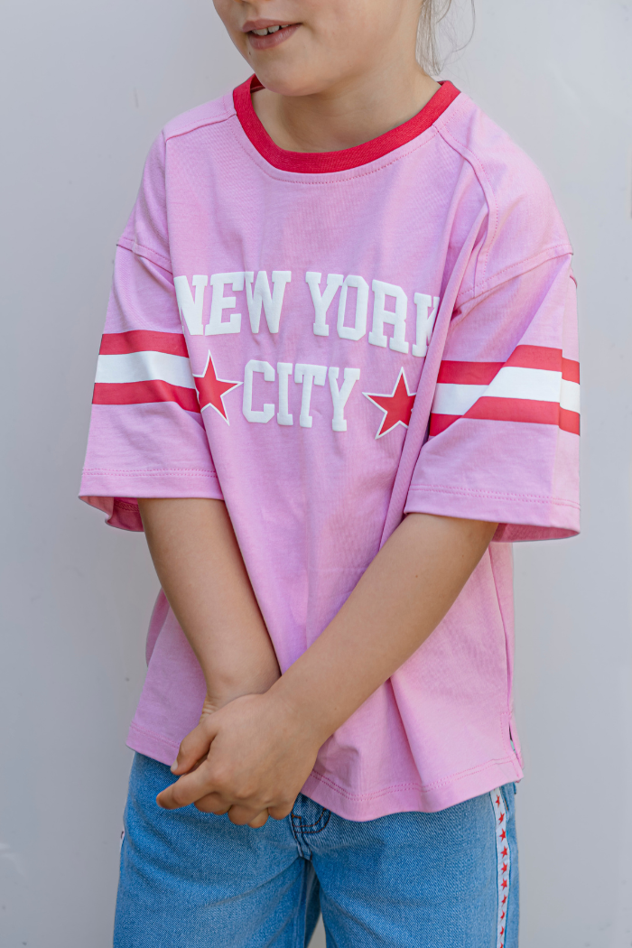 New York Tee - Pink