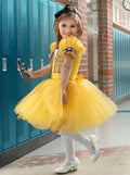 90s Beverly Hills Preppy Tutu Dress