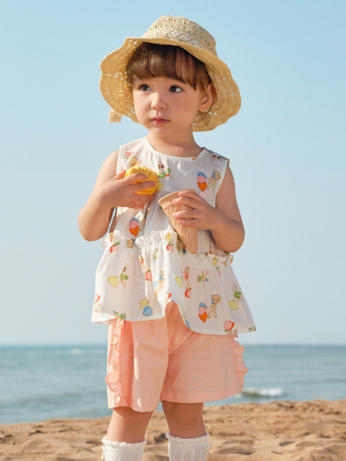 Baby Girl Short Sleeve Suit