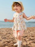 Baby Girl Short Sleeve Suit