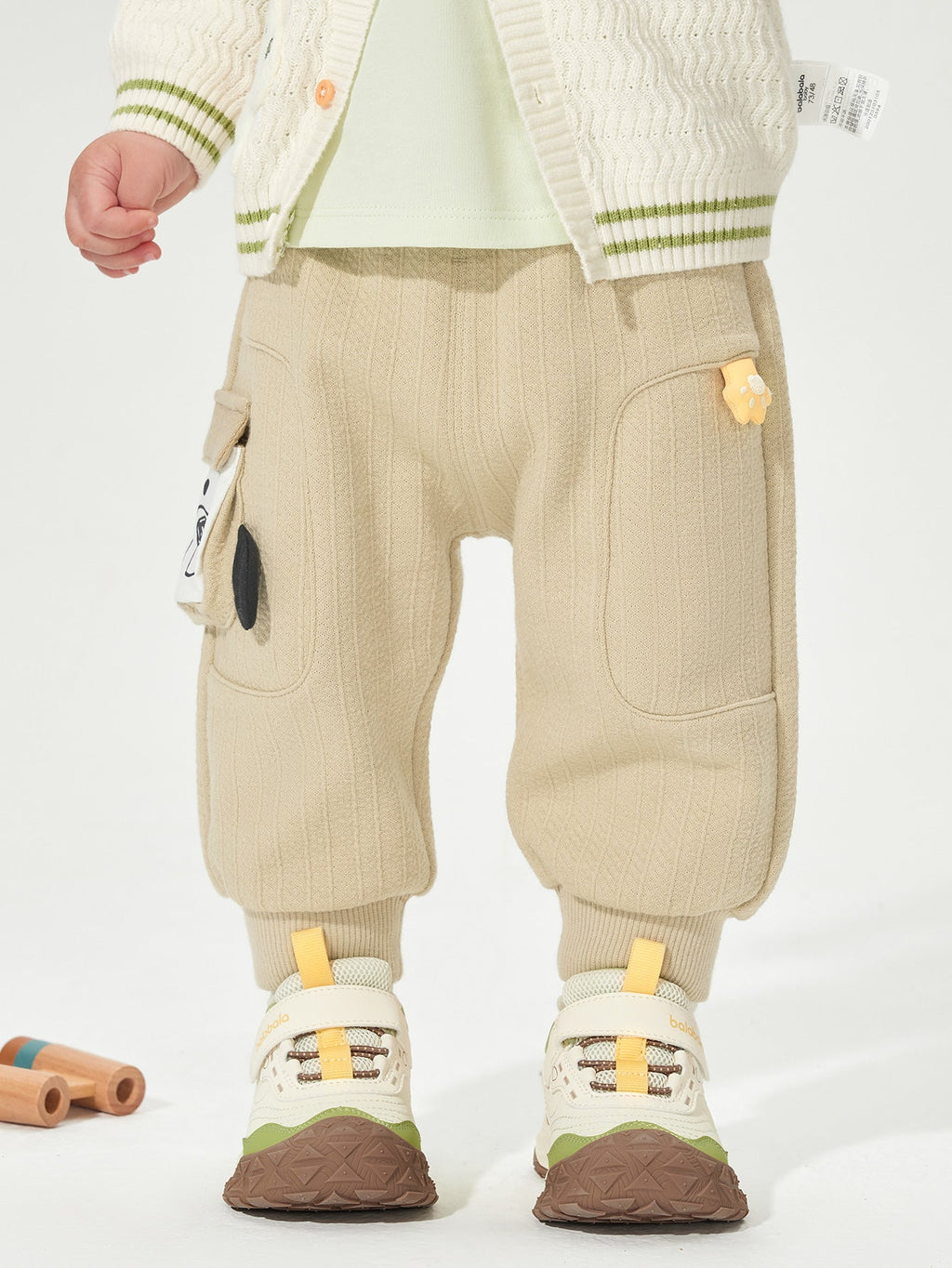 2025 Spring New Boy Baby Knitted Trousers