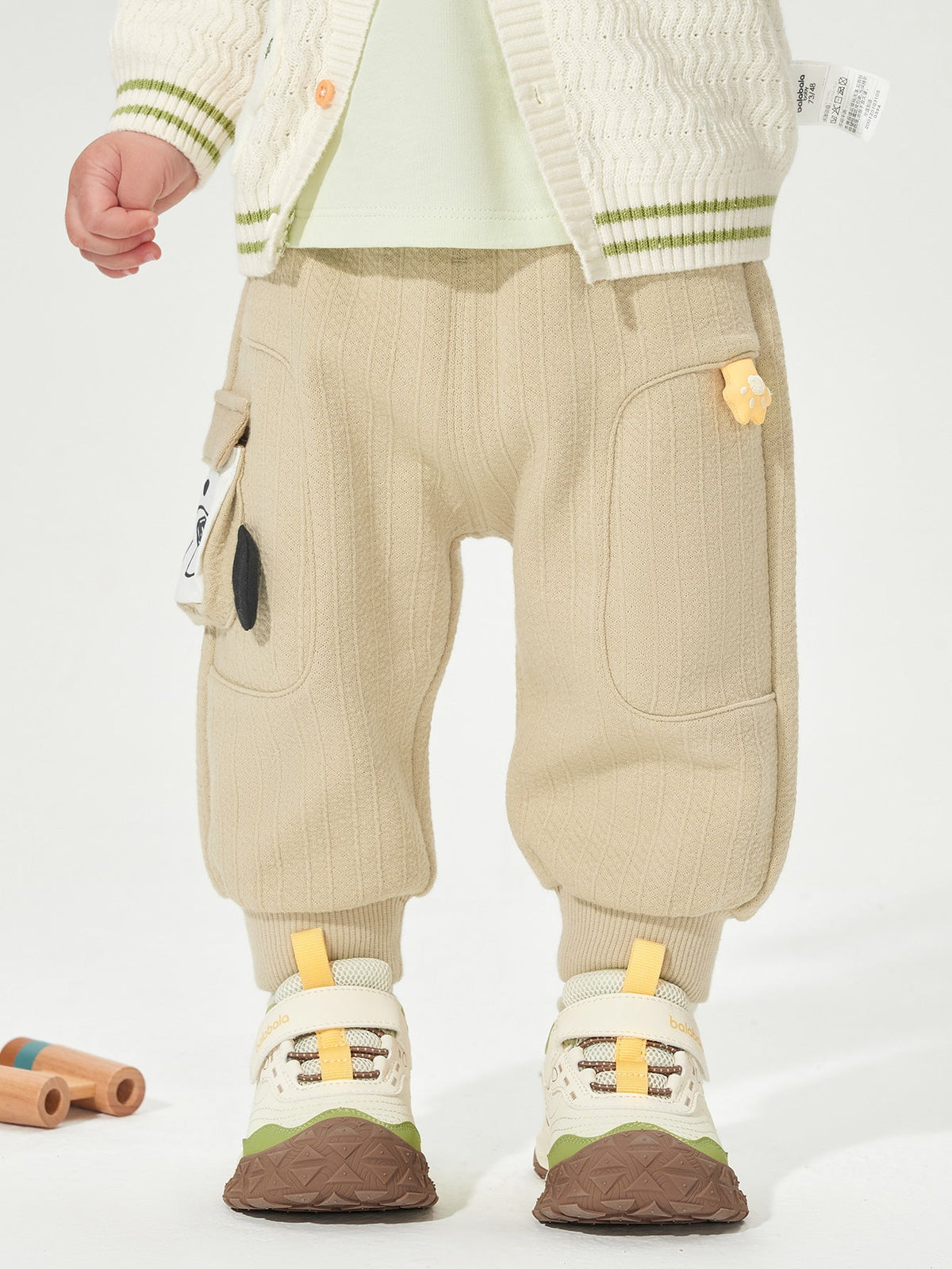2025 Spring New Boy Baby Knitted Trousers