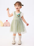 balabala Baby Girl Short Sleeve Suit