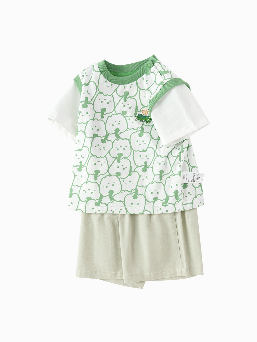 balabala Baby Boy Short Sleeve Suit