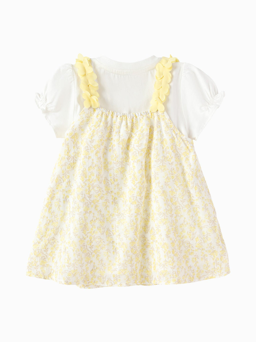 Balabala Baby Girl Woven Short Sleeve Suit