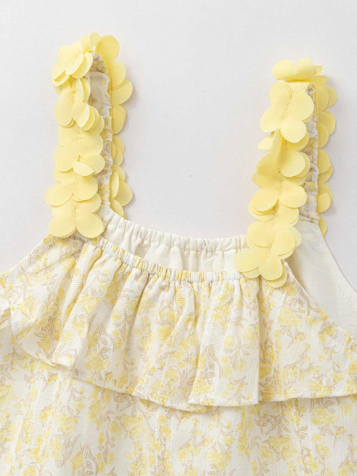 Balabala Baby Girl Woven Short Sleeve Suit