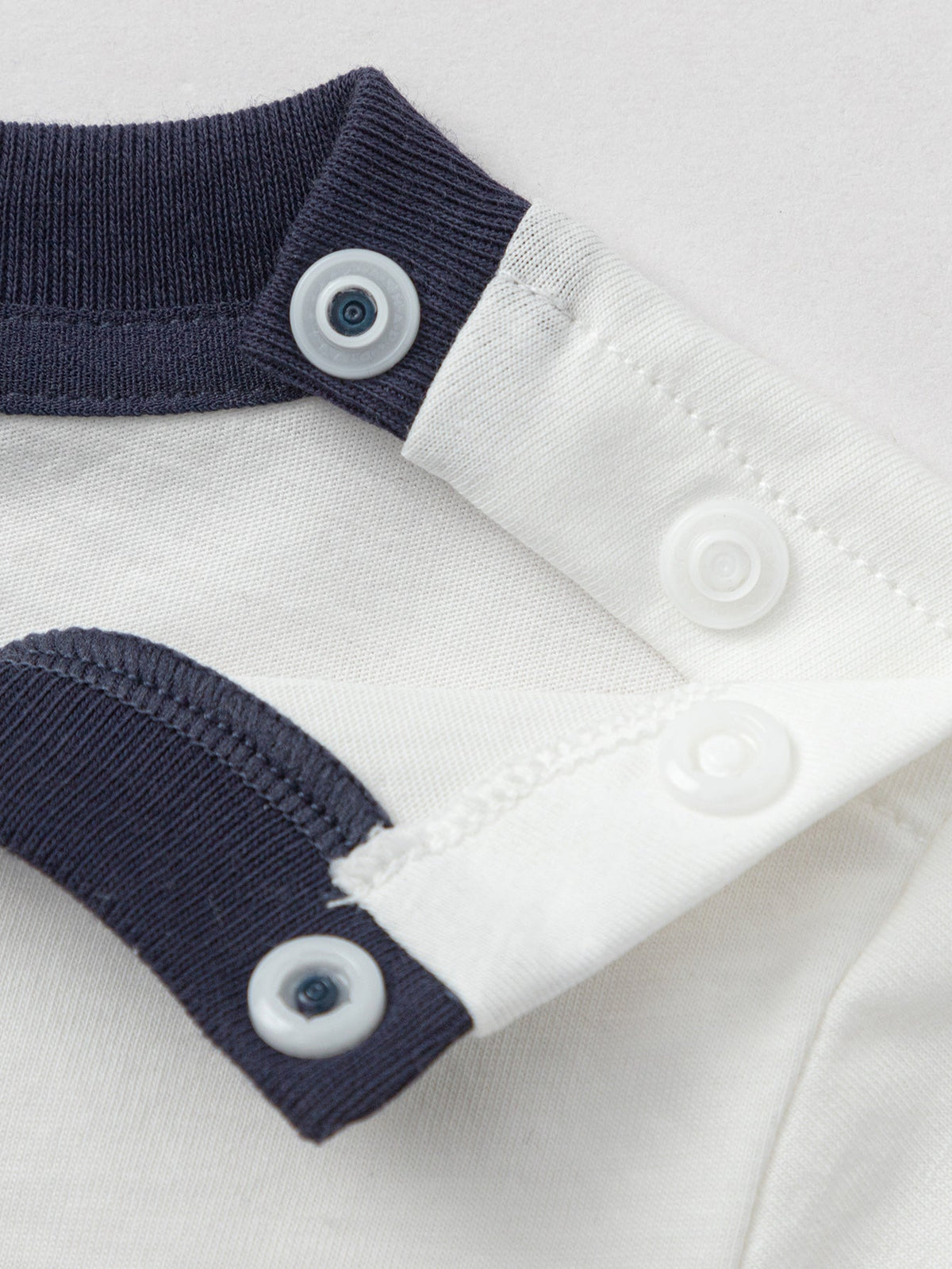 Balabala Baby Boy Round V-Neck Short-Sleeved T-Shirt