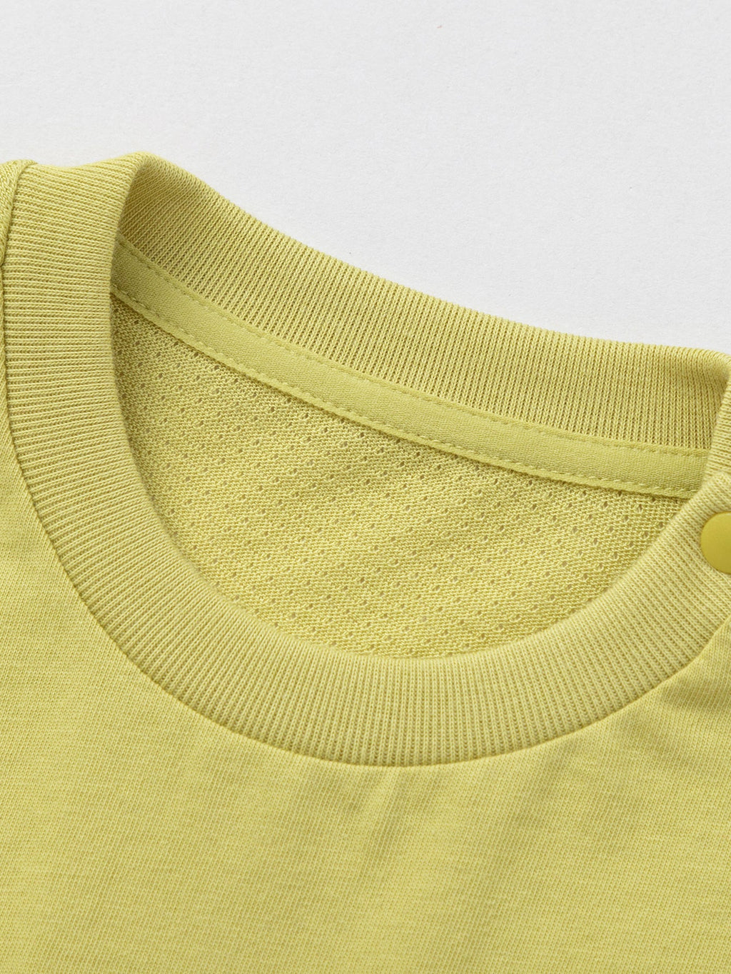 Balabala Baby Boy Round V-Neck Short-Sleeved T-Shirt