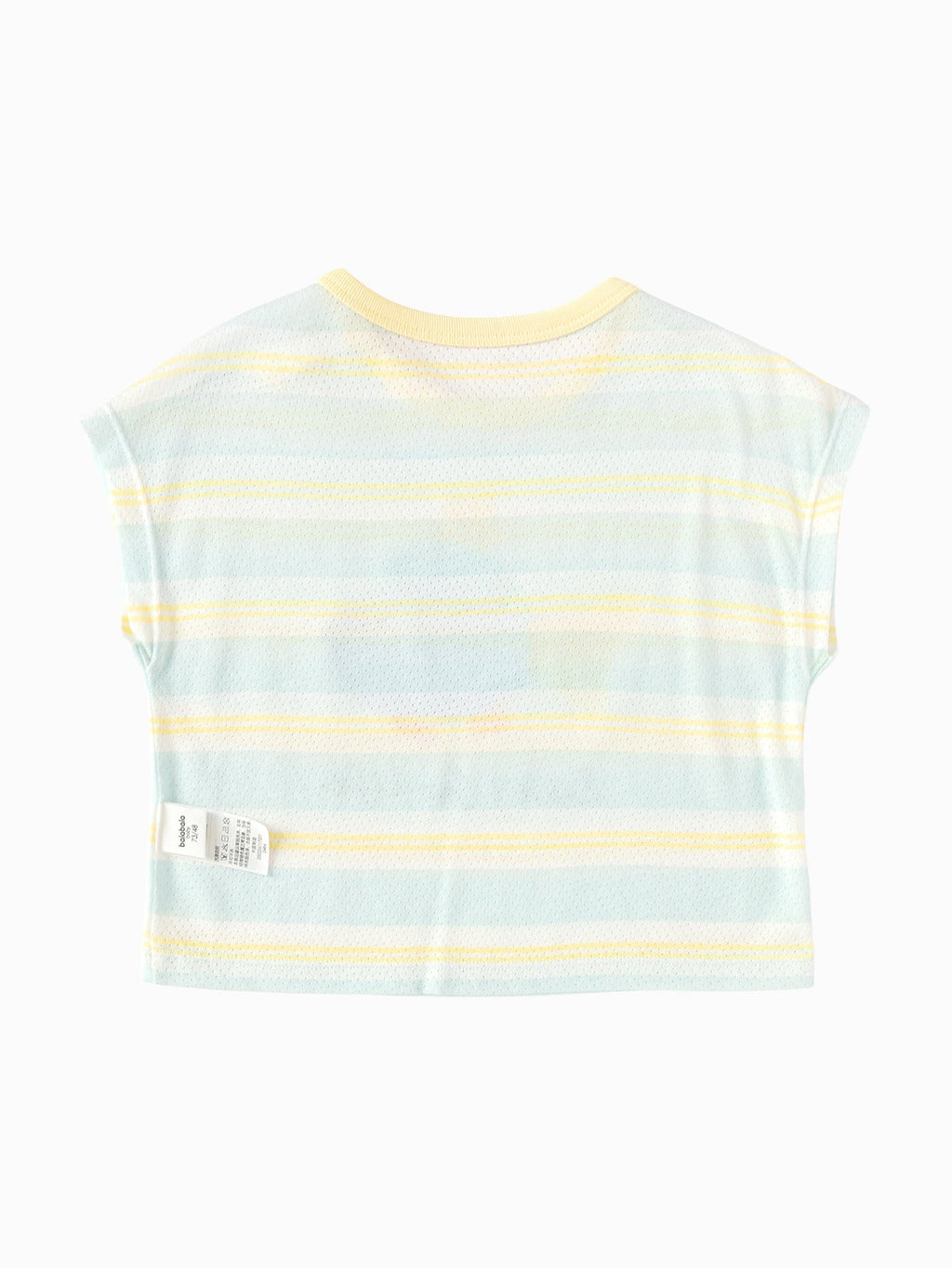 Balabala Baby Unisex Round V-Neck Short-Sleeved T-Shirt