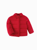 Balabala Children's Clothing Girls' Red New Year Jacket Cotton Coat 2025 New Spring Wear