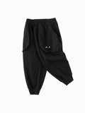 Balabala Children's Trousers Boys' Drawstring Trousers 2025 Spring New Casual Pants