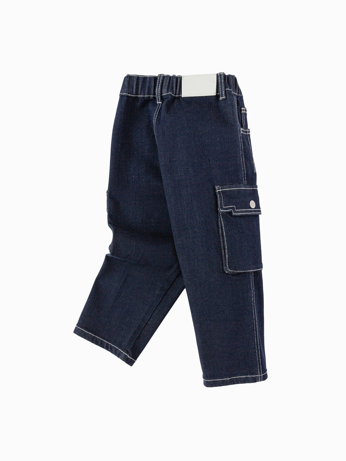 Balabala Children's Clothing Boys Denim Pants Workwear Pants 2025 Spring and Autumn New Long Pants