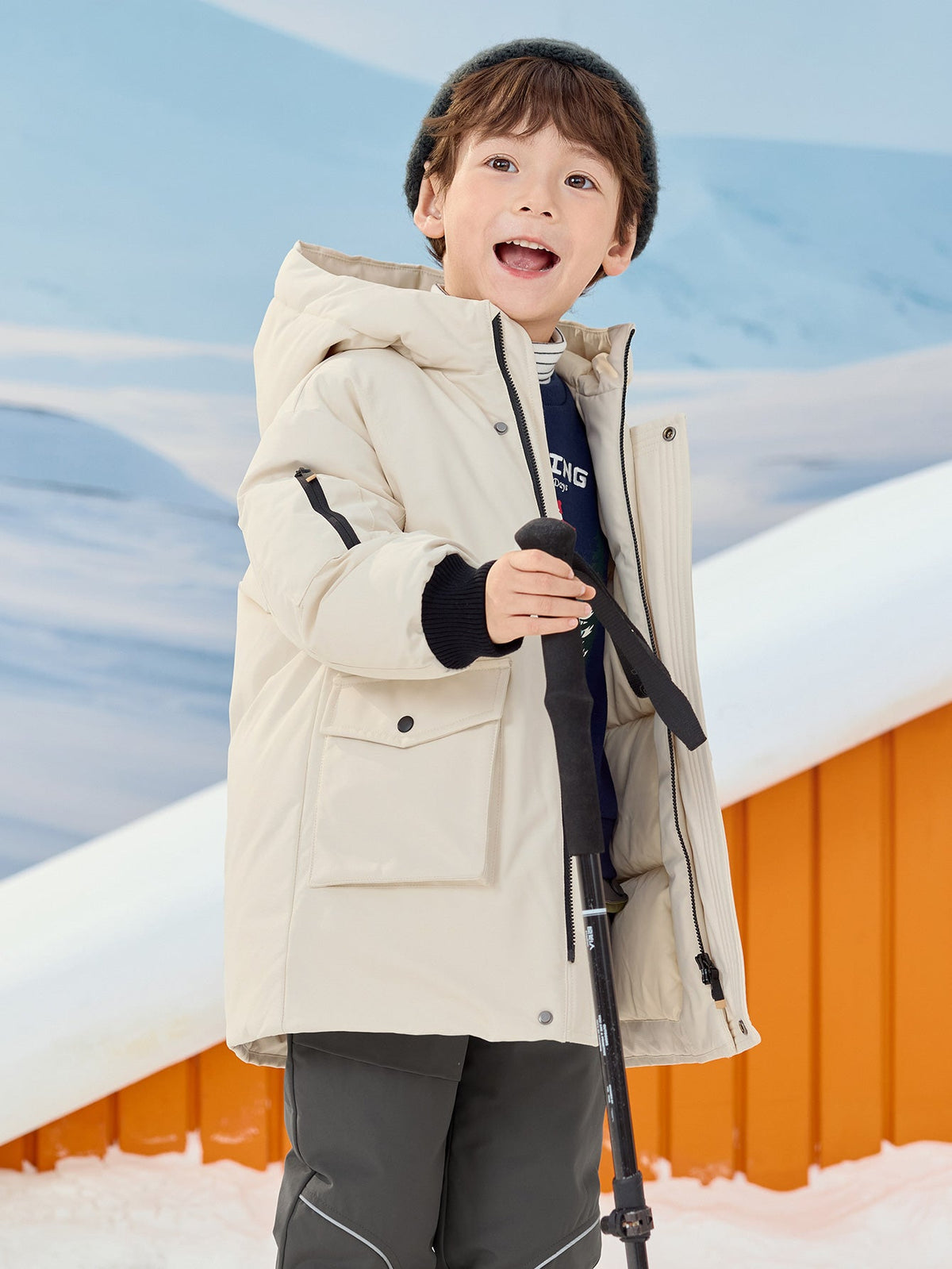 Balabala Boy Toddler Down Jacket