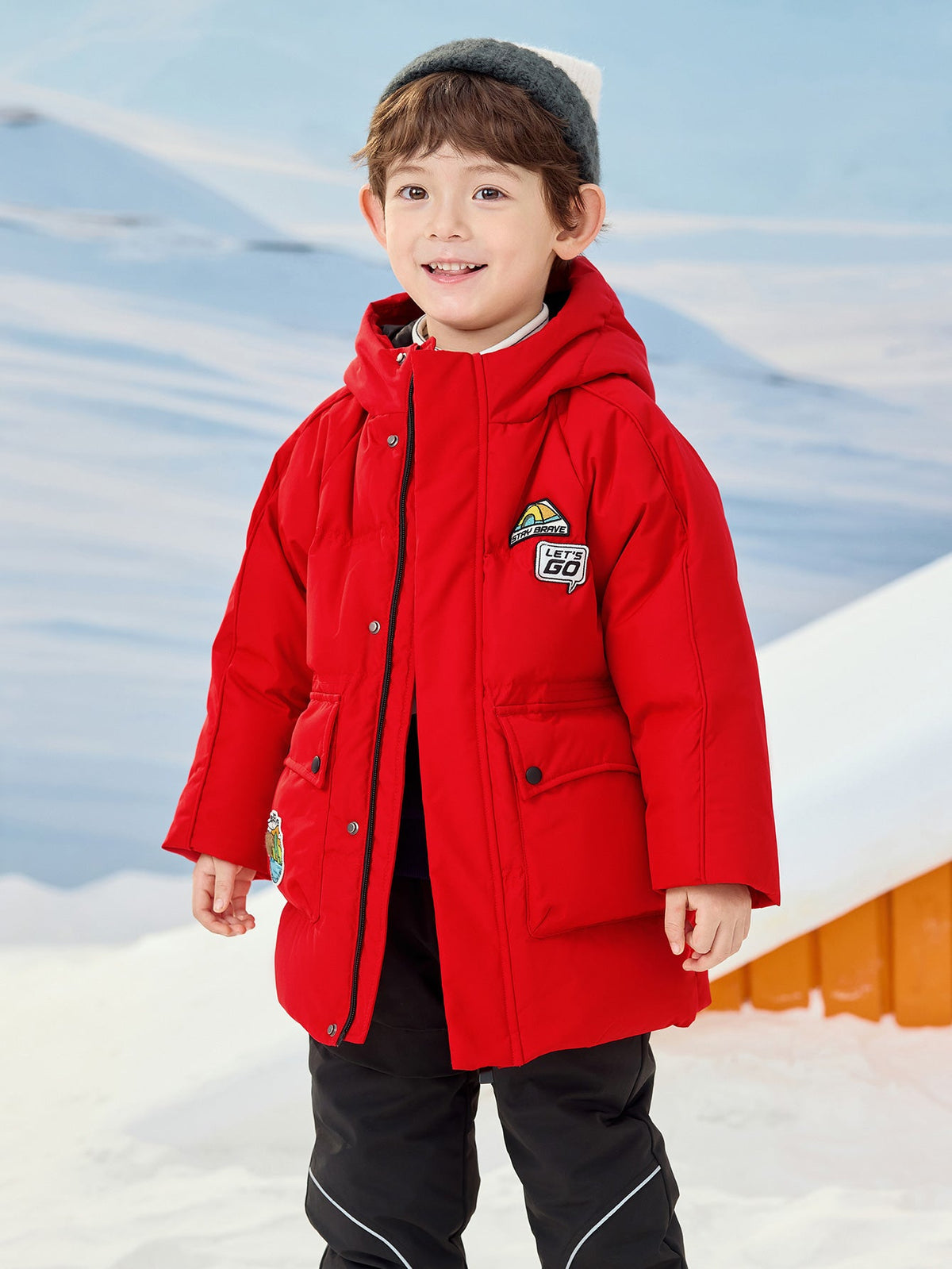 Balabala Boy Toddler Down Jacket