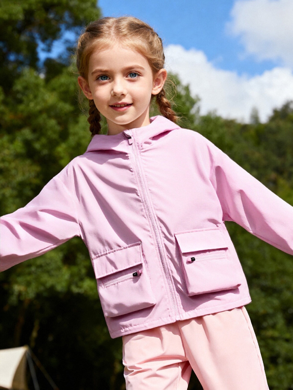 2025 Spring New Boy and Girl Woven Casual Wear