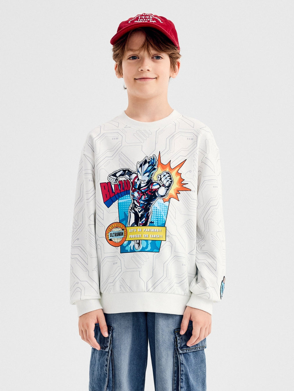 Balabala Boy Kids Long-sleeve hoodie