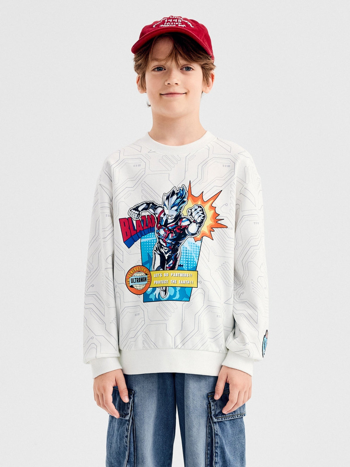 Balabala Boy Kids Long-sleeve hoodie