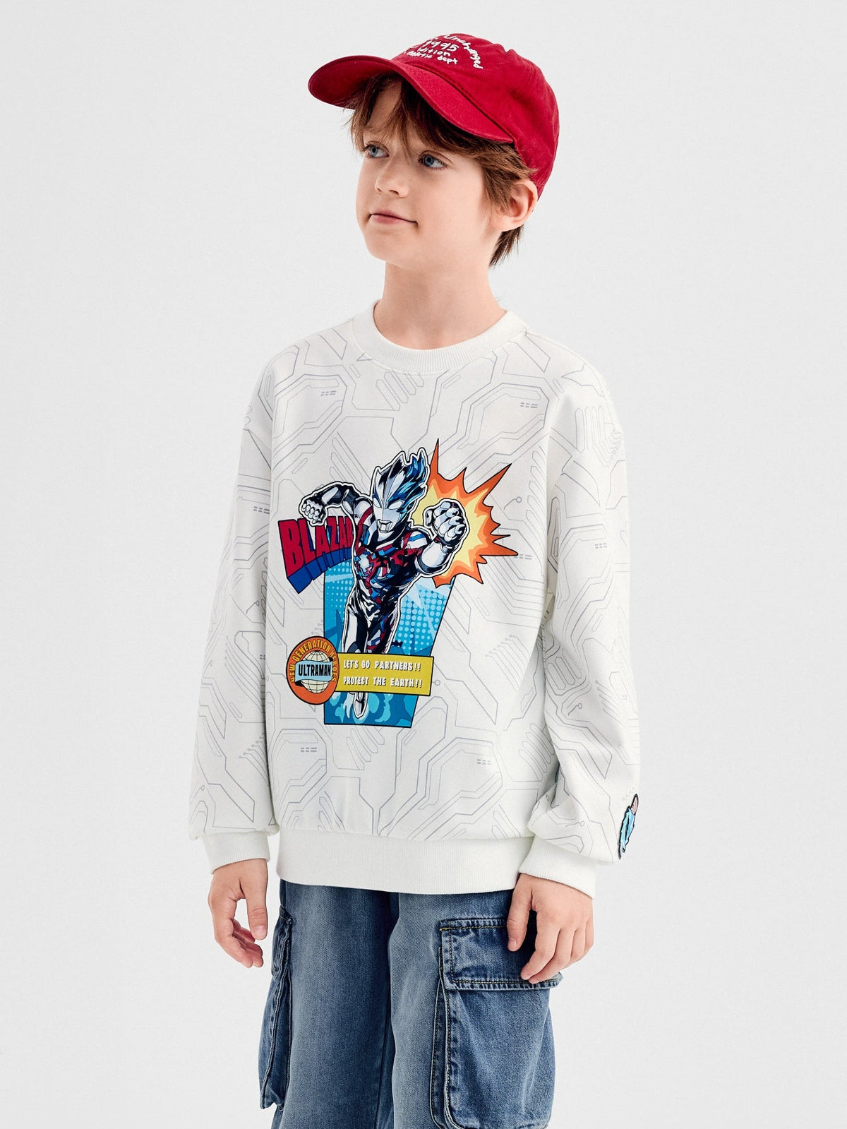 Balabala Boy Kids Long-sleeve hoodie