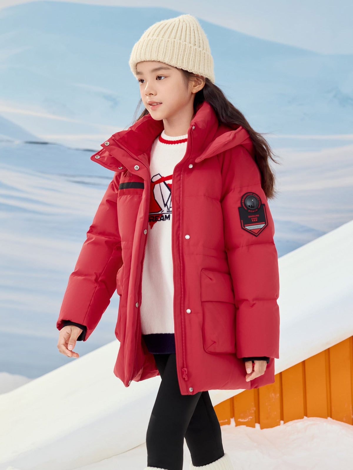 Balabala Girl Kids Down Jacket