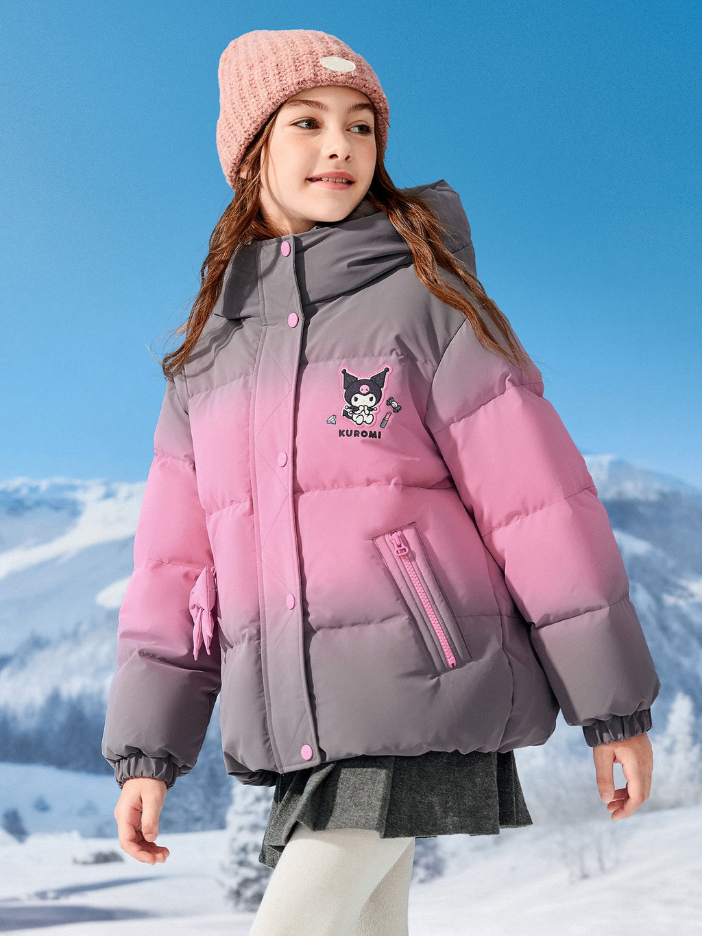 Balabala Girl Kids Down Jacket