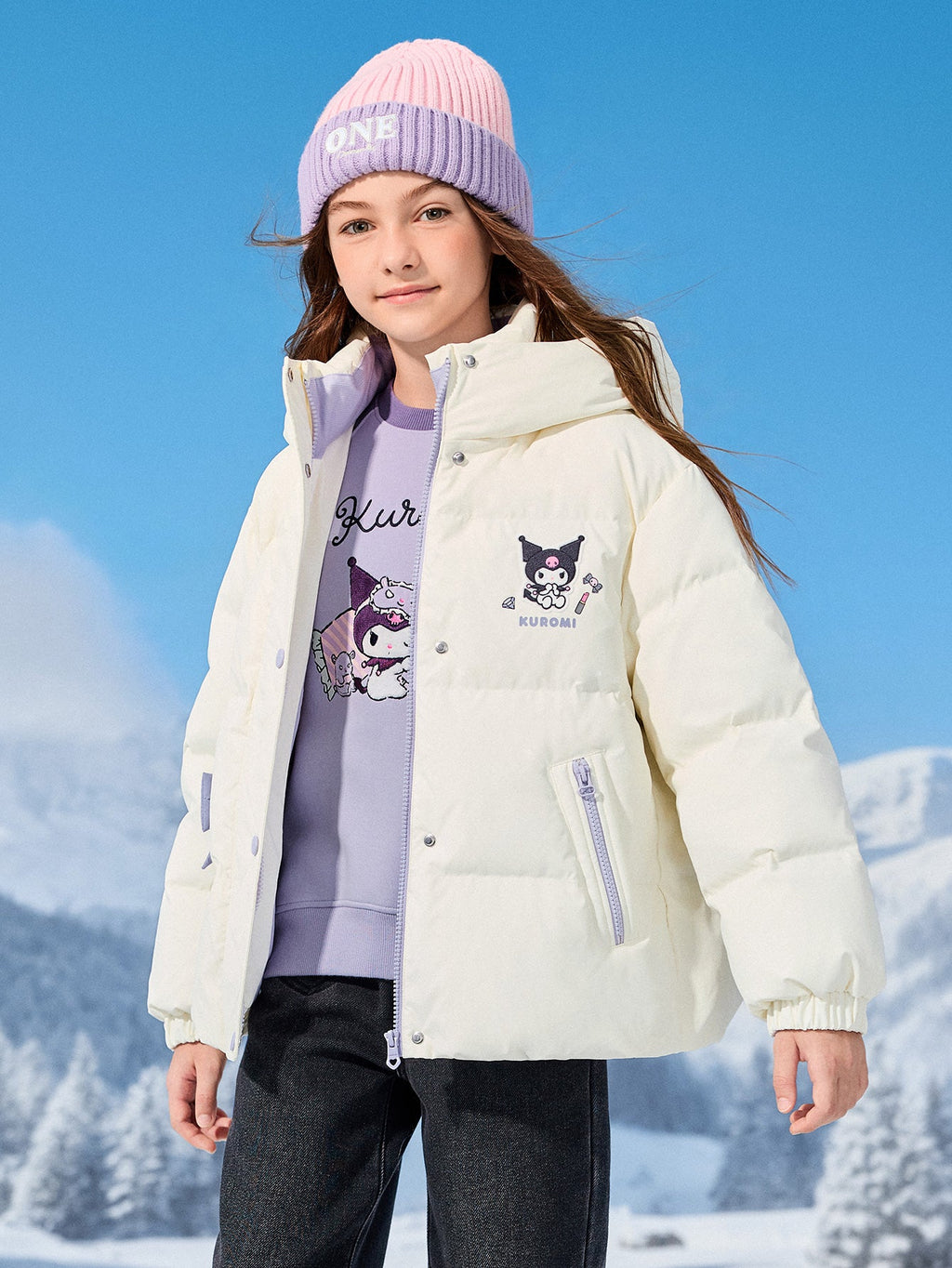 Balabala Girl Kids Down Jacket