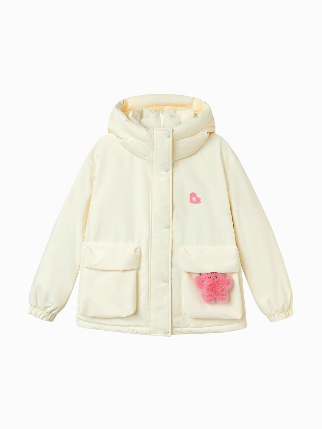Balabala Girl Kids Down Jacket Warm（5--5℃/41-23°F）