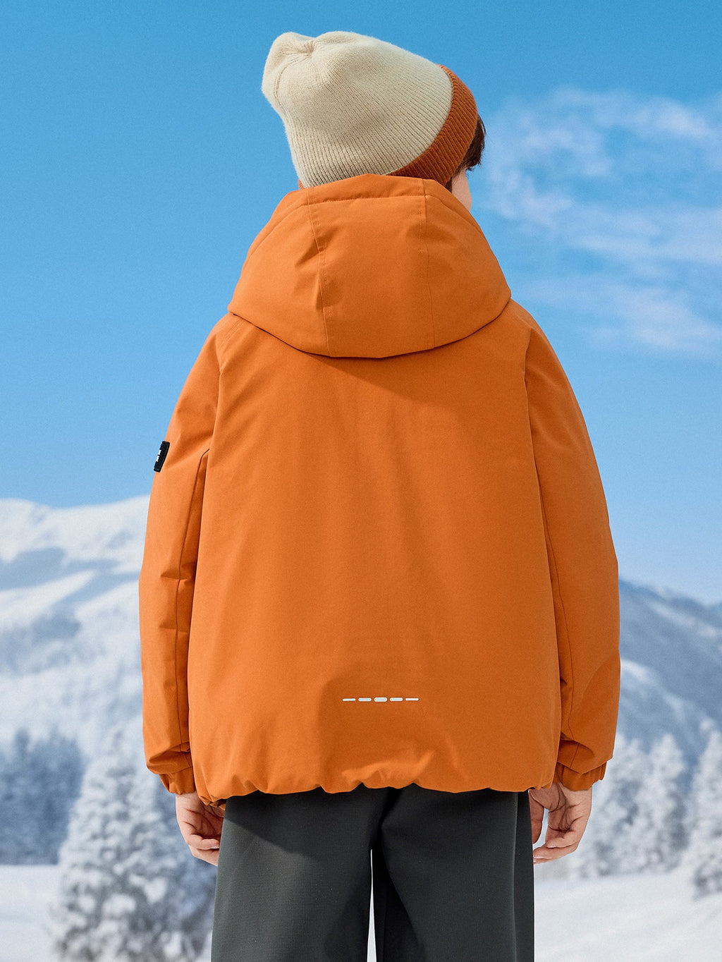 Balabala Boy Kids Down Jacket Warm（5--5℃/41-23°F）