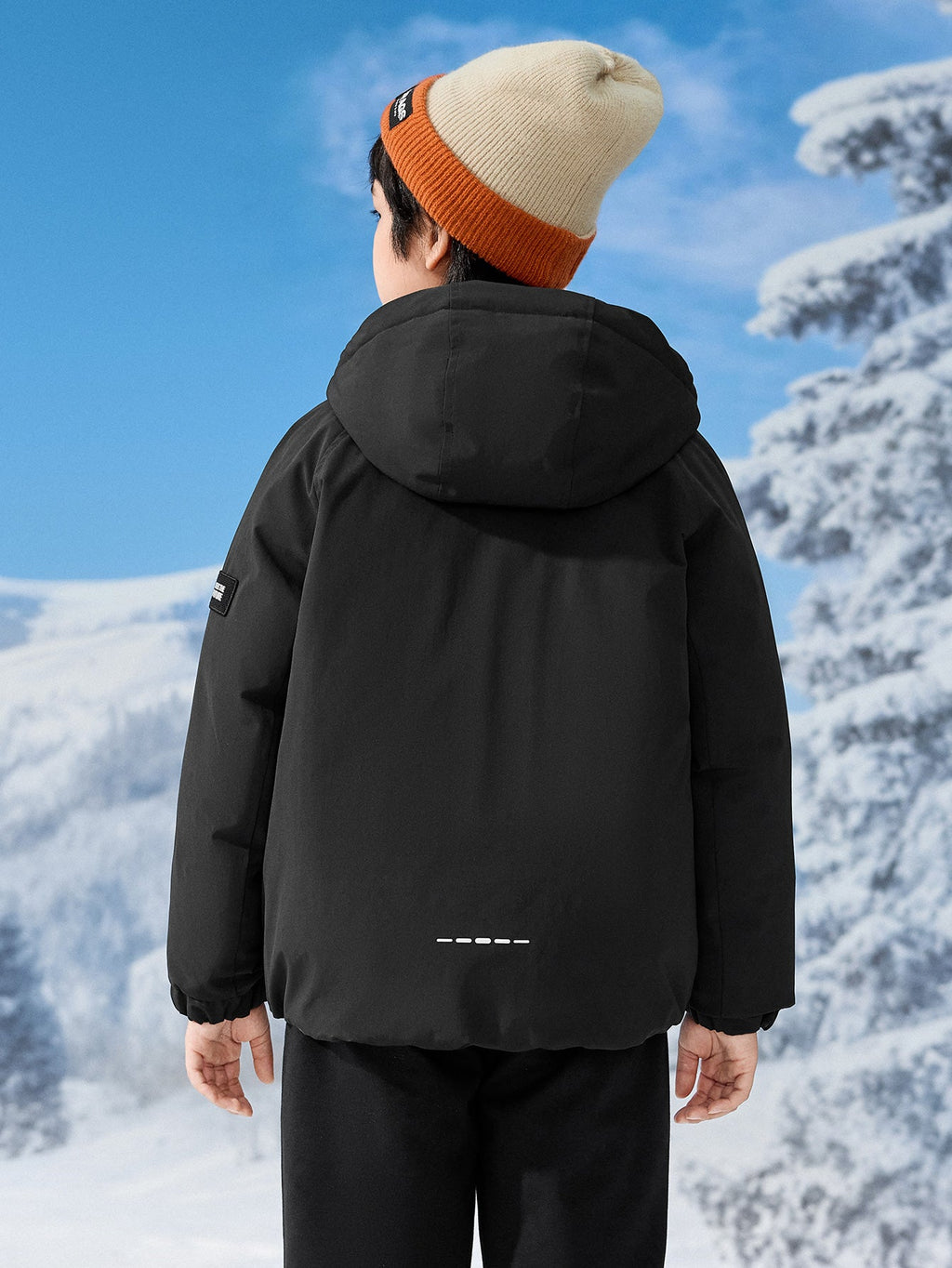 Balabala Boy Kids Down Jacket Warm（5--5℃/41-23°F）