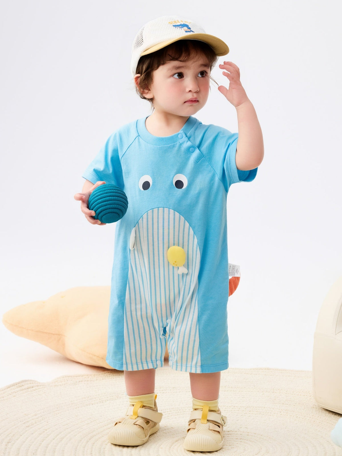 Baby Unisex Knit Jumpsuit