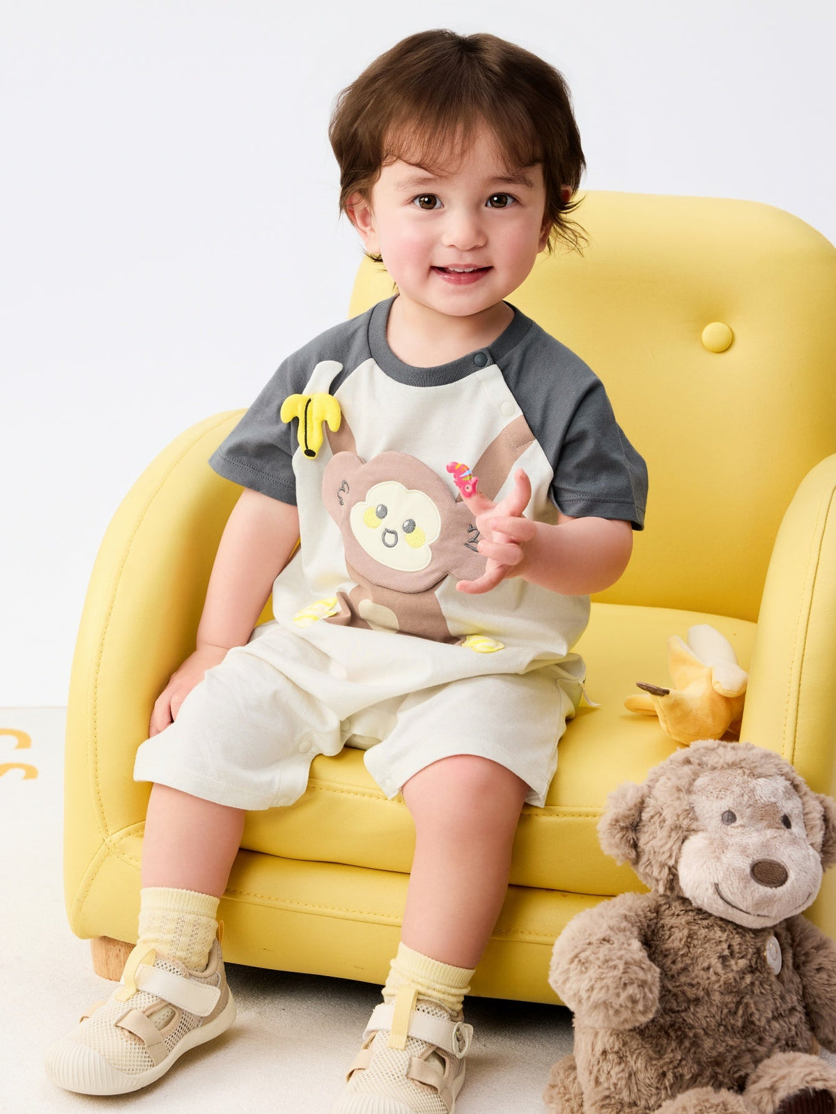 Baby Unisex Knit Jumpsuit