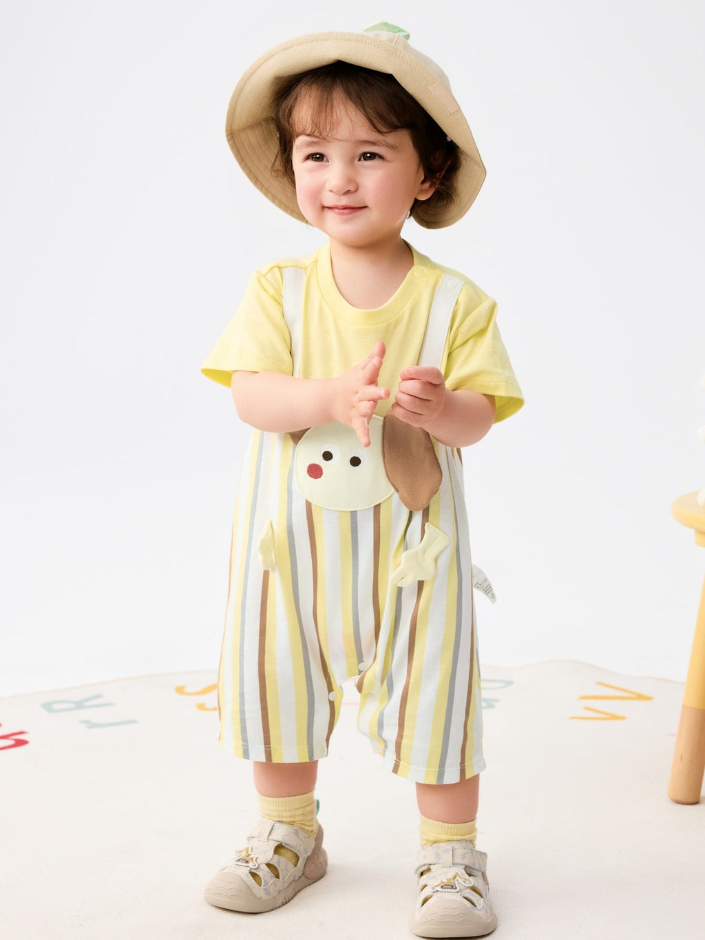Baby Unisex Knit Jumpsuit