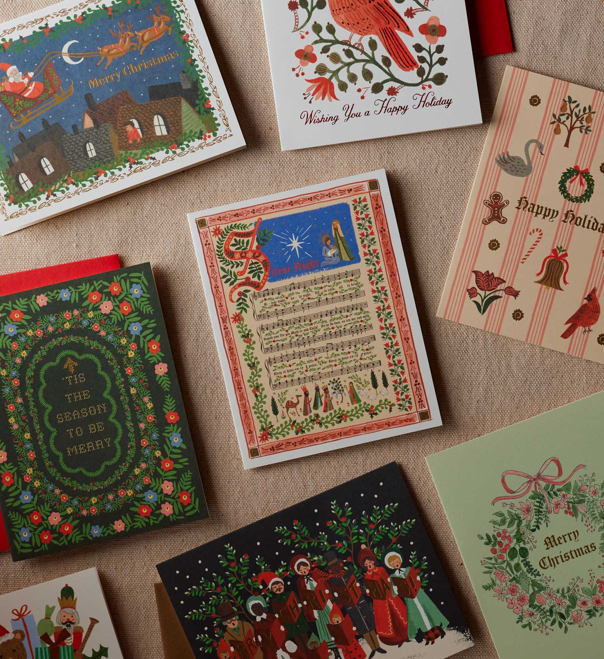 Alpine Holiday Cards - Boxed Set