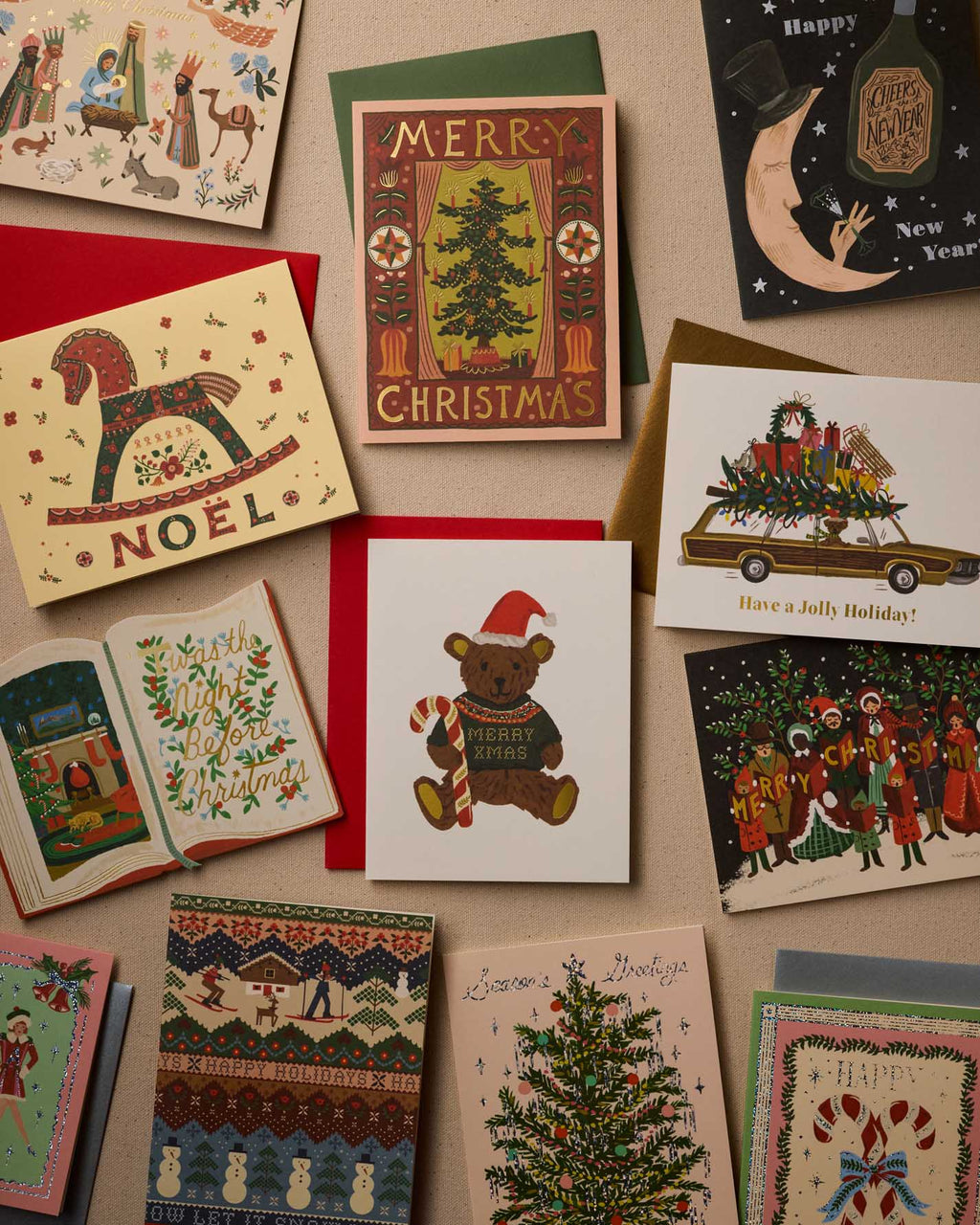 Beary Christmas Holiday Cards - Boxed Set