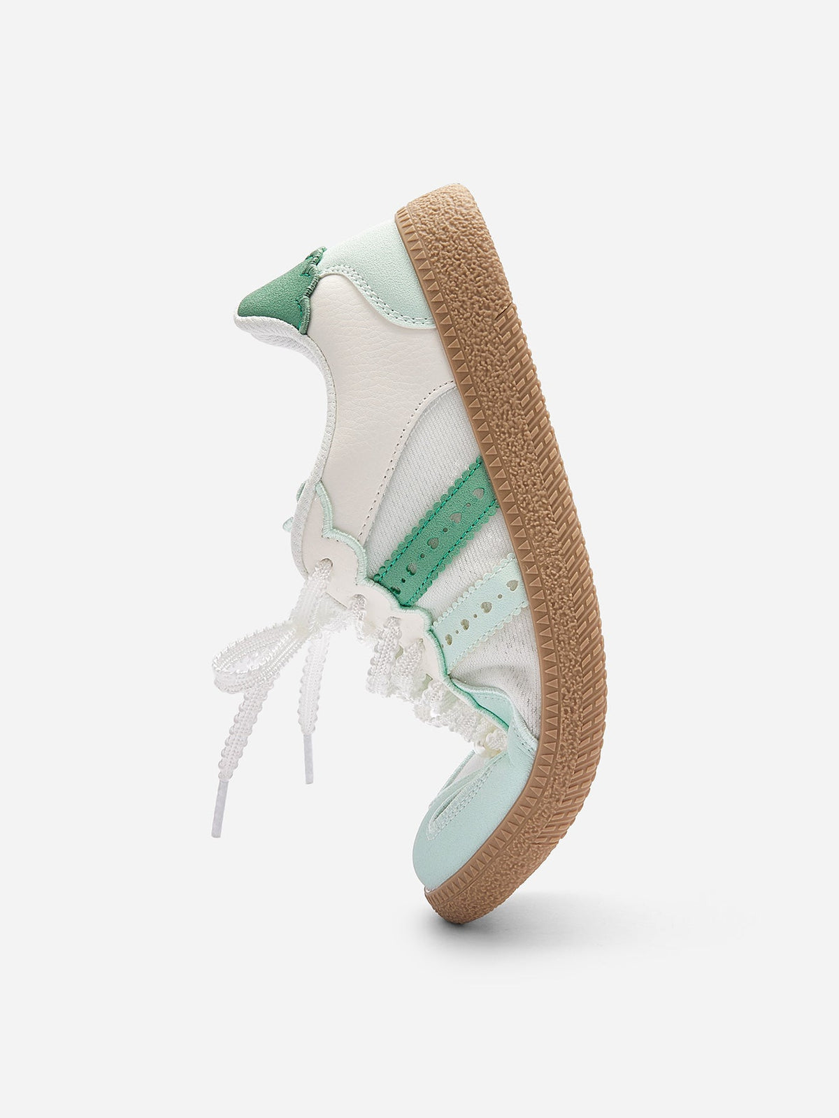 Balabala Girl Kids Bow Ribbon Cute Sneakers