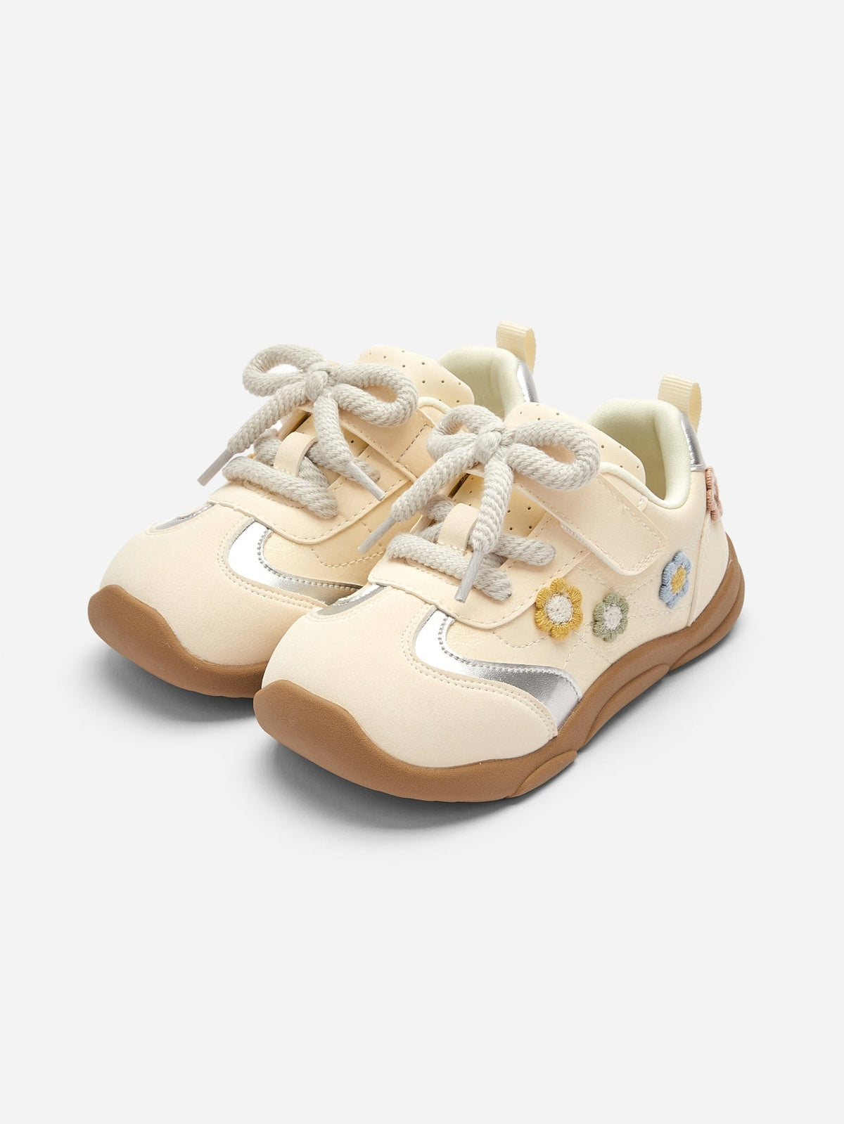 Balabala Girl Baby Bow Steady Walking Shoes