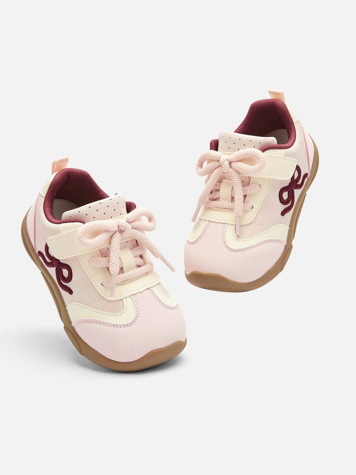Balabala Girl Baby Bow Steady Walking Shoes