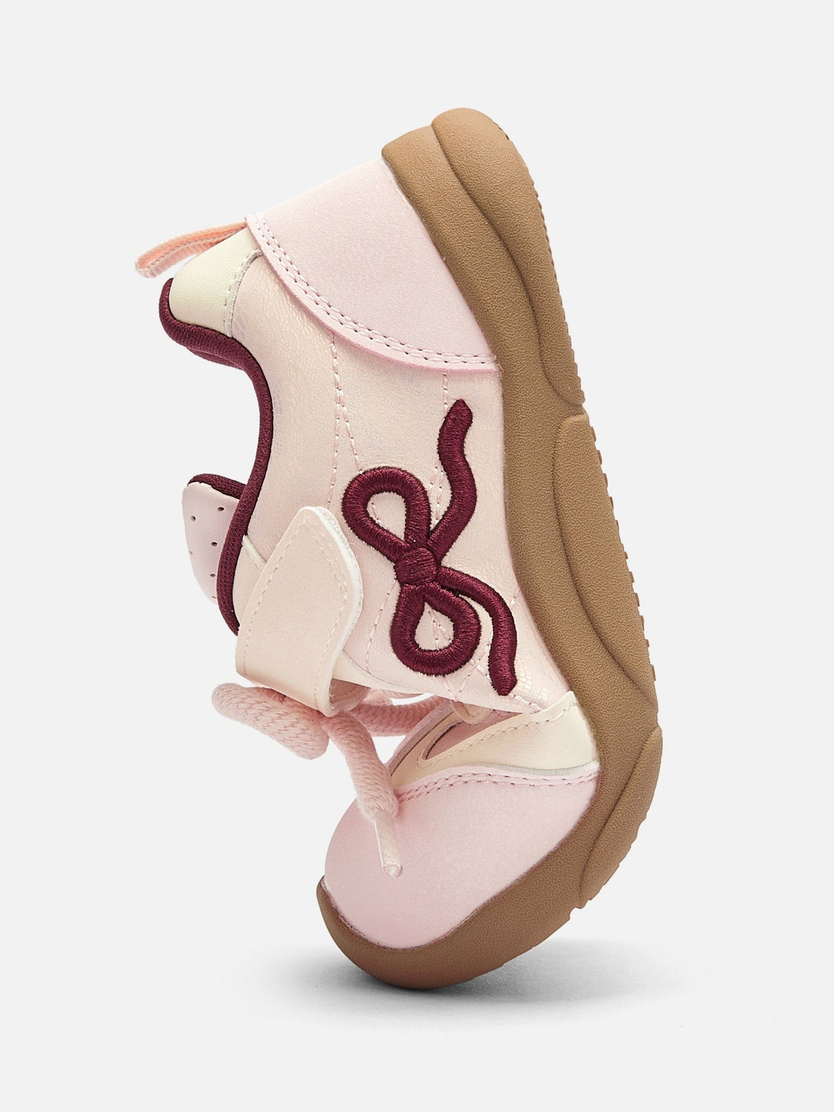 Balabala Girl Baby Bow Steady Walking Shoes