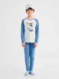 Balabala Boy Kids Warm Long Sleeve Top & Leggings Set