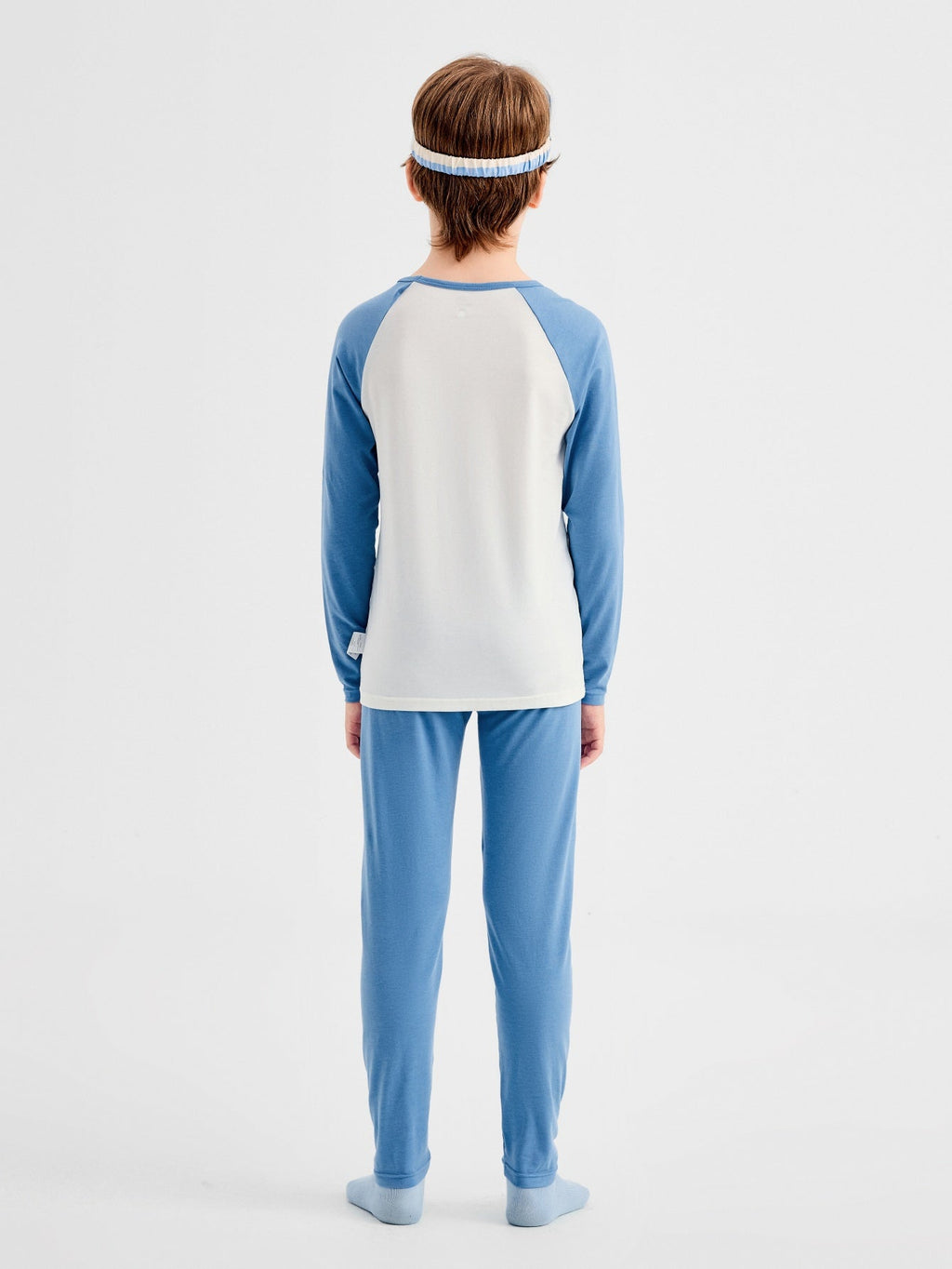 Balabala Boy Kids Warm Long Sleeve Top & Leggings Set