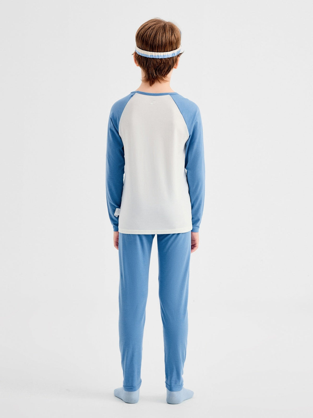 Balabala Boy Kids Warm Long Sleeve Top & Leggings Set