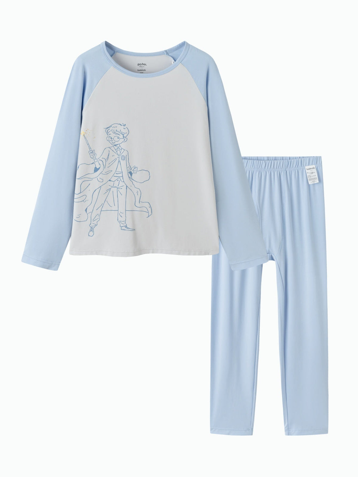 Balabala Boy Kids Warm Long Sleeve Top & Leggings Set