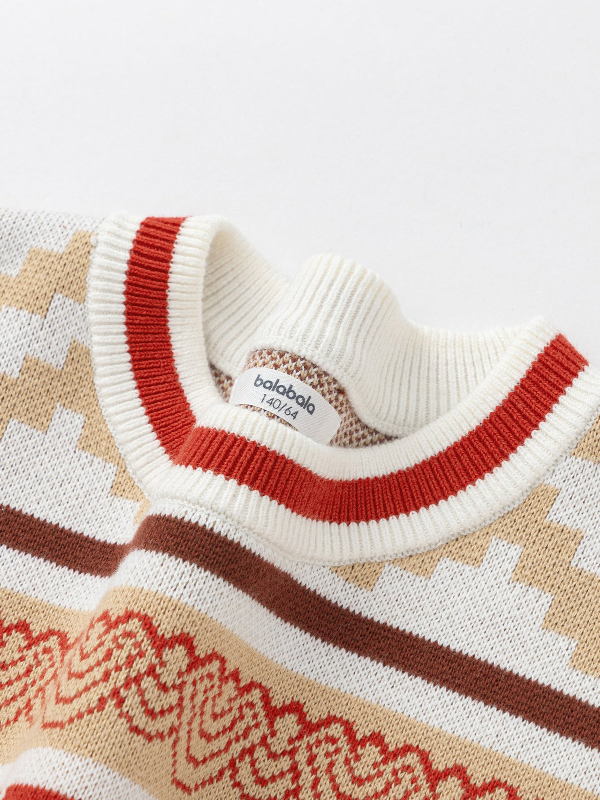Balabala Boy Sweater 2025 New Spring New Year's Outfit Chinese Style Knitwear Parent-Child