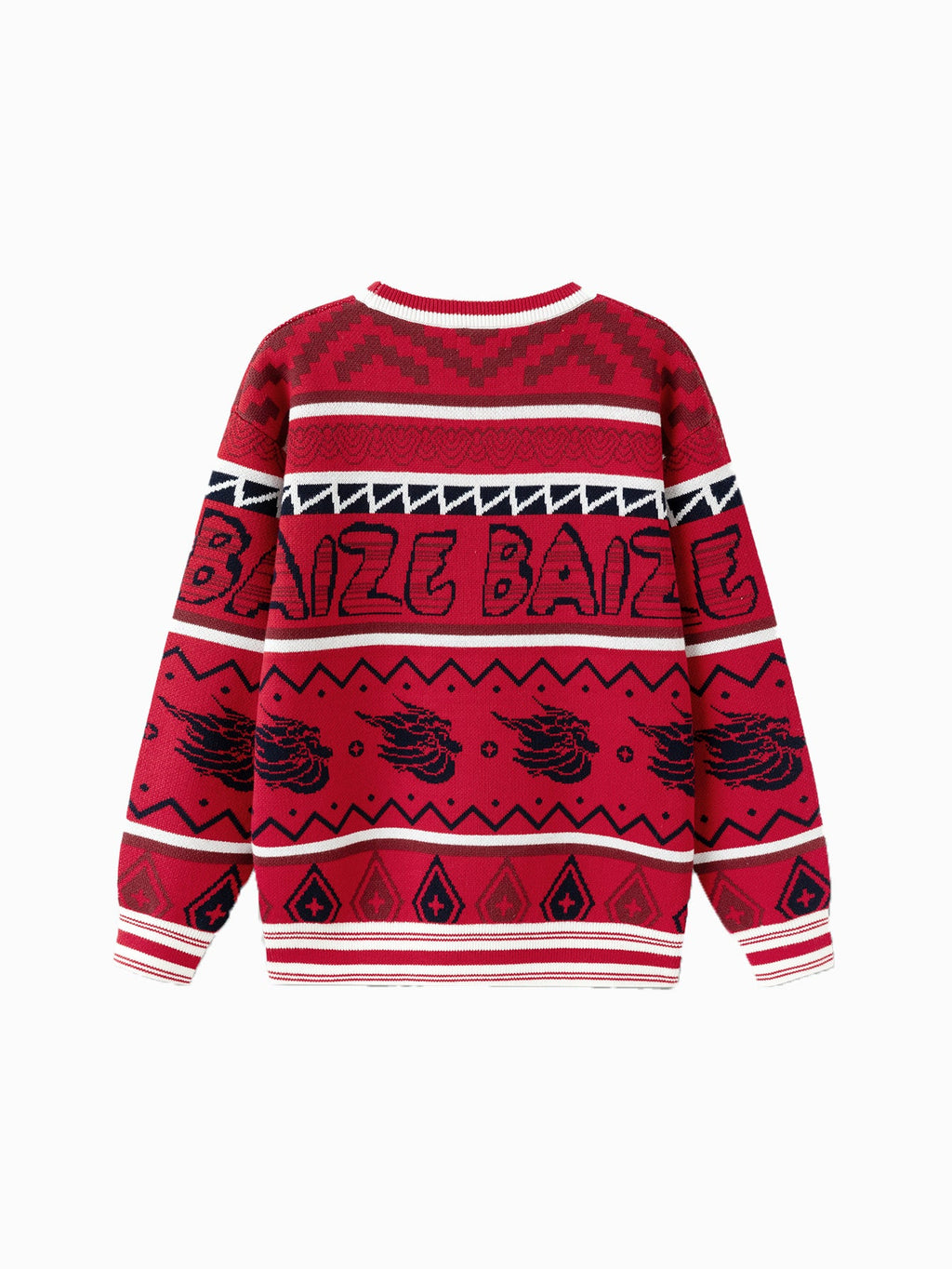 Balabala Boy Sweater 2025 New Spring New Year's Outfit Chinese Style Knitwear Parent-Child