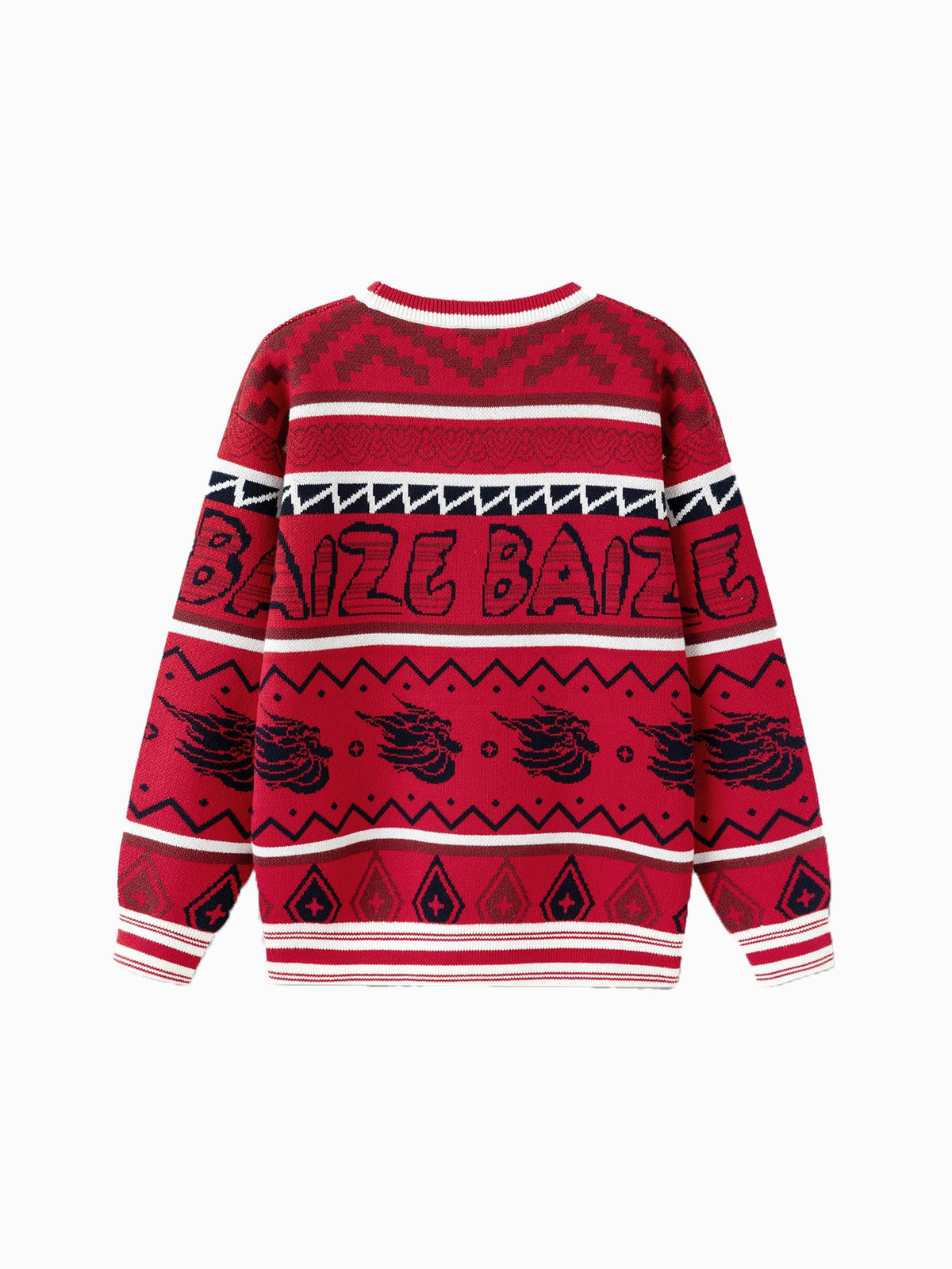 Balabala Boy Sweater 2025 New Spring New Year's Outfit Chinese Style Knitwear Parent-Child