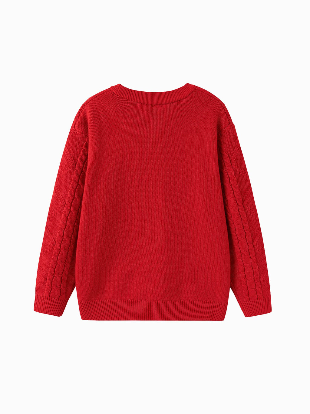 Balabala Children Sweater Boy Girl Autumn And Winter 2024 Toddler Kid Pullover Knitwear New Year's Outfit